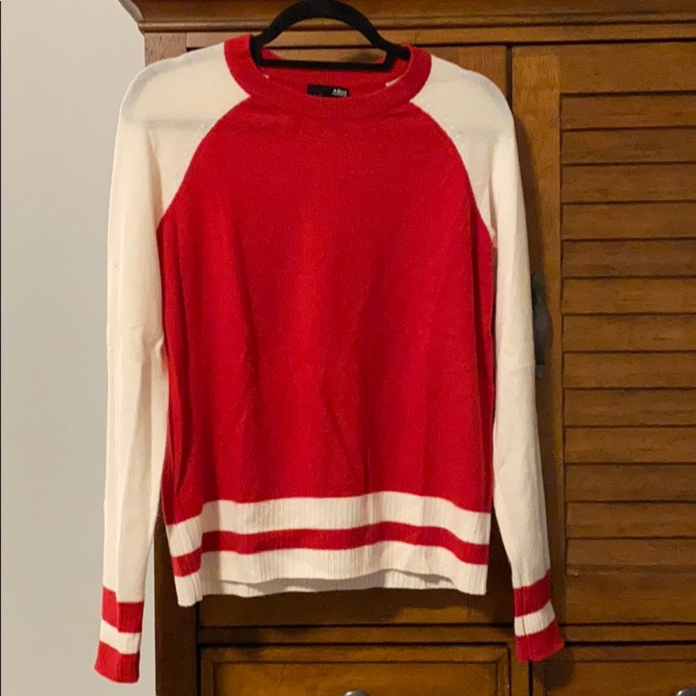 Varsity Cashmere Sweater